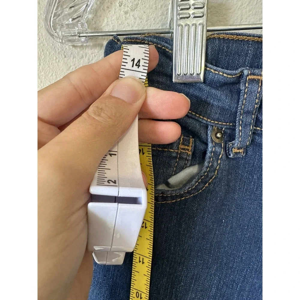 The Children's‎ Place Girls Size 14 Medium Wash Denim Bootcut Jeans
